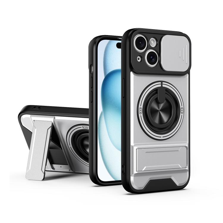 غطاء هاتف مغناطيسي متعدد الوظائف مع نافذة انزلاقية للعدسة ومقاوم للصدمات، لهواتف iPhone 13 Pro Max، iPhone 13 Pro، iPhone 12 Pro Max، iPhone 11 Pro Max، iPhone 11