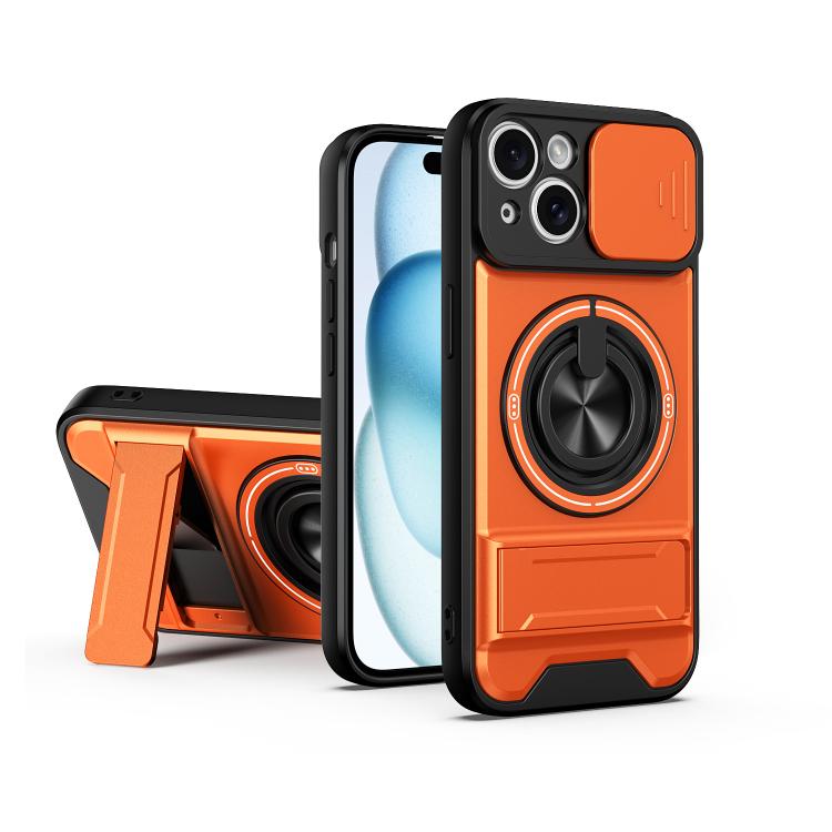 غطاء هاتف مغناطيسي متعدد الوظائف مع نافذة انزلاقية للعدسة ومقاوم للصدمات، لهواتف iPhone 13 Pro Max، iPhone 13 Pro، iPhone 12 Pro Max، iPhone 11 Pro Max، iPhone 11