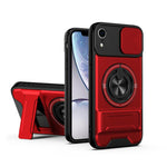 Lens Sliding Window Multifunctional Magnetic Shockproof Phone Case, For iPhone 13 Pro Max, For iPhone 13 Pro, For iPhone 13, For iPhone 12, For iPhone 12 Pro Max, For iPhone 12 Pro, For iPhone 11 Pro Max, For iPhone 11, For iPhone XR