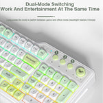 AULA F3099 99 Keys RGB Lighting Tri-Mode Gaming Keyboard