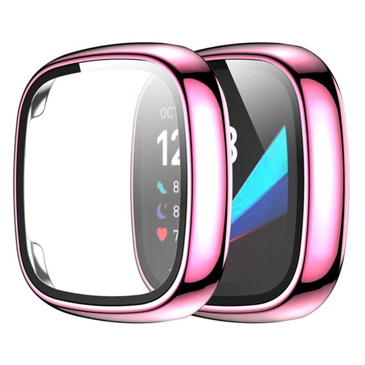 xDfind Tempered Film Integrated PC Watch Protective Cover, For Fitbit Versa 4, For Fitbit Versa 3
