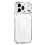 Ice Armor Magnetic PC Hybrid TPU Phone Case, For iPhone 17 Pro Max, For iPhone 17 Pro, For iPhone Air