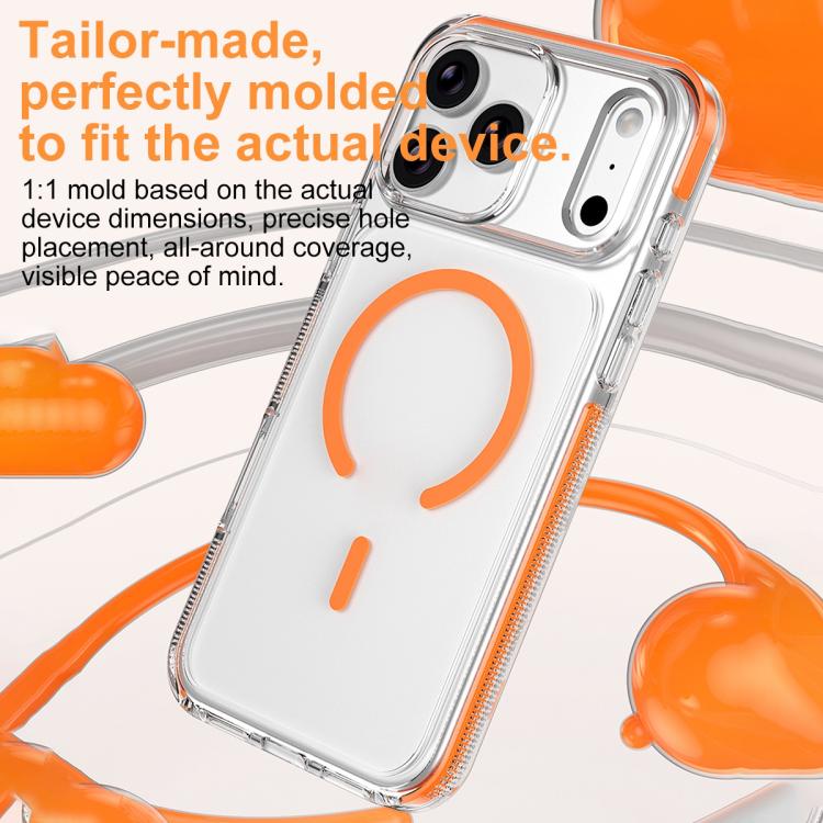 Ice Armor Magnetic PC Hybrid TPU Phone Case, For iPhone 17 Pro Max, For iPhone 17 Pro, For iPhone Air