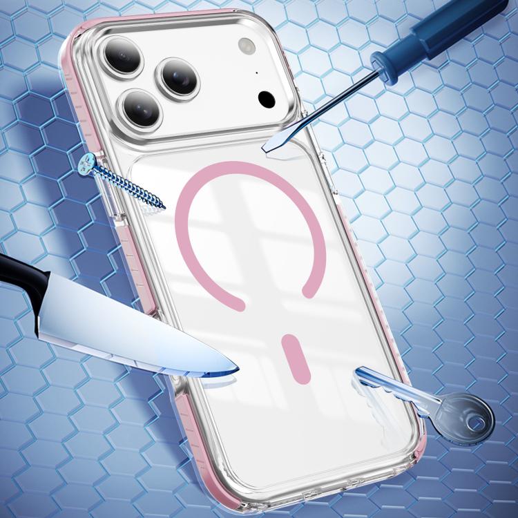 Crystal Shield Clear Magnetic Acrylic Hybrid TPU Phone Case, For iPhone 17 Pro Max, For iPhone 17 Pro, For iPhone 17, For iPhone Air, For iPhone 16 Pro Max, For iPhone 16 Pro