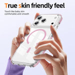 Crystal Shield Clear Magnetic Acrylic Hybrid TPU Phone Case, For iPhone 17 Pro Max, For iPhone 17 Pro, For iPhone 17, For iPhone Air, For iPhone 16 Pro Max, For iPhone 16 Pro