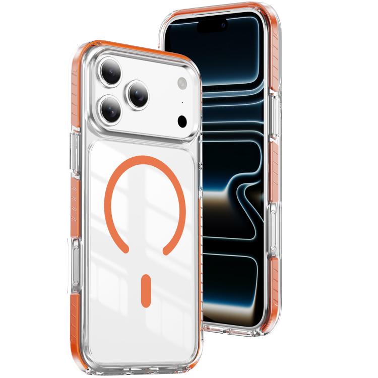 Crystal Shield Clear Magnetic Acrylic Hybrid TPU Phone Case, For iPhone 17 Pro Max, For iPhone 17 Pro, For iPhone 17, For iPhone Air, For iPhone 16 Pro Max, For iPhone 16 Pro