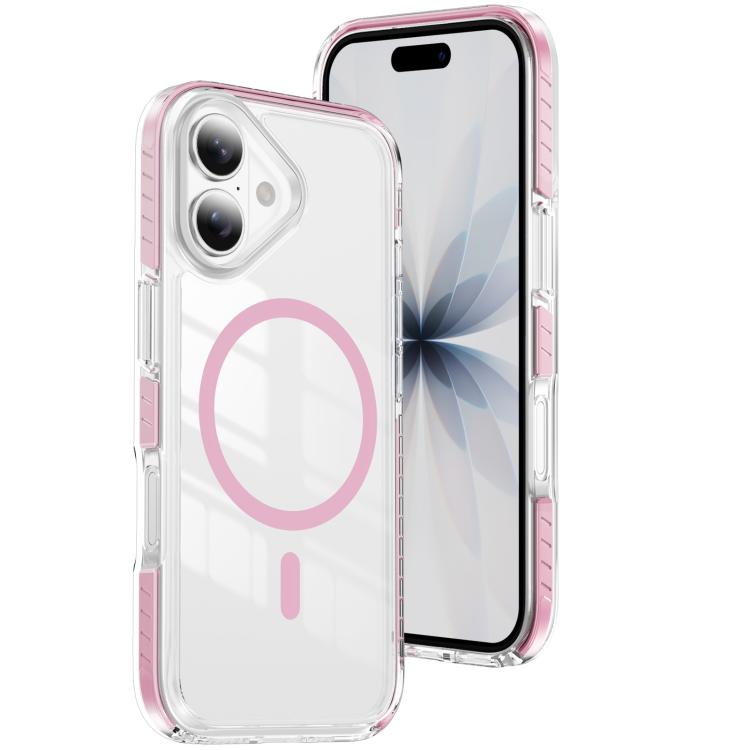 Crystal Shield Clear Magnetic Acrylic Hybrid TPU Phone Case, For iPhone 17 Pro Max, For iPhone 17 Pro, For iPhone 17, For iPhone Air, For iPhone 16 Pro Max, For iPhone 16 Pro