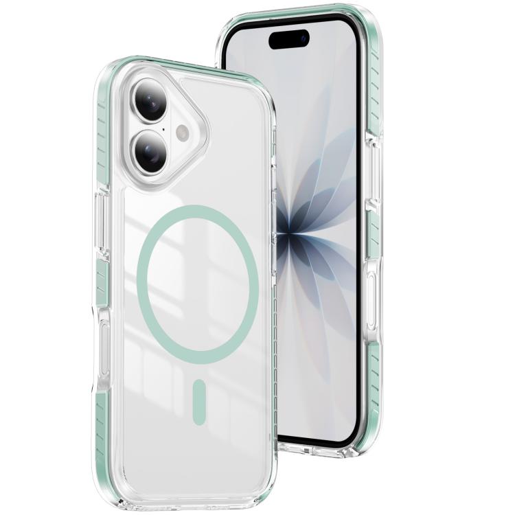Crystal Shield Clear Magnetic Acrylic Hybrid TPU Phone Case, For iPhone 17 Pro Max, For iPhone 17 Pro, For iPhone 17, For iPhone Air, For iPhone 16 Pro Max, For iPhone 16 Pro