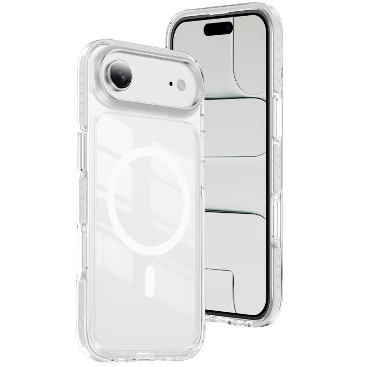 Crystal Shield Clear Magnetic Acrylic Hybrid TPU Phone Case, For iPhone Air, For iPhone 16 Pro Max, For iPhone 16 Pro, For iPhone 16 Plus, For iPhone 16, For iPhone 15 Pro Max