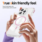 Crystal Shield Clear Magnetic Acrylic Hybrid TPU Phone Case, For iPhone 16 Pro Max, For iPhone 16 Pro, For iPhone 16 Plus, For iPhone 16, For iPhone 15 Pro Max, For iPhone 15 Pro