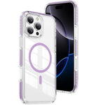 Crystal Shield Clear Magnetic Acrylic Hybrid TPU Phone Case, For iPhone 16 Pro Max, For iPhone 16 Pro, For iPhone 16 Plus, For iPhone 16, For iPhone 15 Pro Max, For iPhone 15 Pro