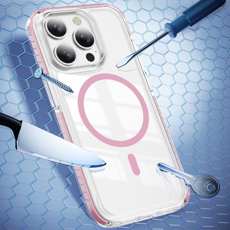 Crystal Shield Clear Magnetic Acrylic Hybrid TPU Phone Case, For iPhone 15 Pro, For iPhone 15 Plus, For iPhone 15, For iPhone 14 Plus, For iPhone 14 / 13, For iPhone 14 Pro