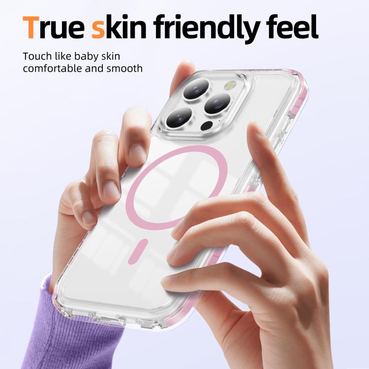 Crystal Shield Clear Magnetic Acrylic Hybrid TPU Phone Case, For iPhone 15 Pro, For iPhone 15 Plus, For iPhone 15, For iPhone 14 Plus, For iPhone 14 / 13, For iPhone 14 Pro