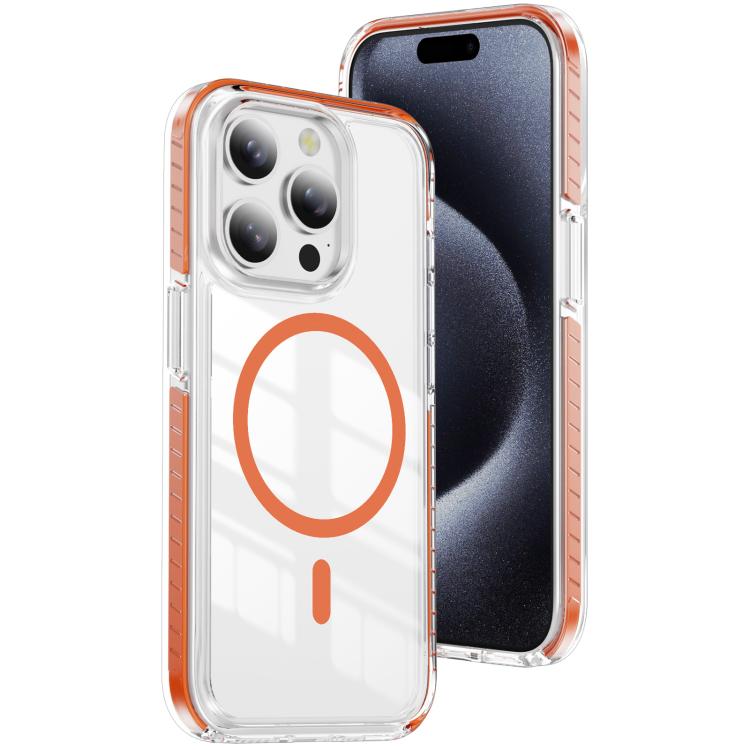 Crystal Shield Clear Magnetic Acrylic Hybrid TPU Phone Case, For iPhone 15 Pro, For iPhone 15 Plus, For iPhone 15, For iPhone 14 Plus, For iPhone 14 / 13, For iPhone 14 Pro