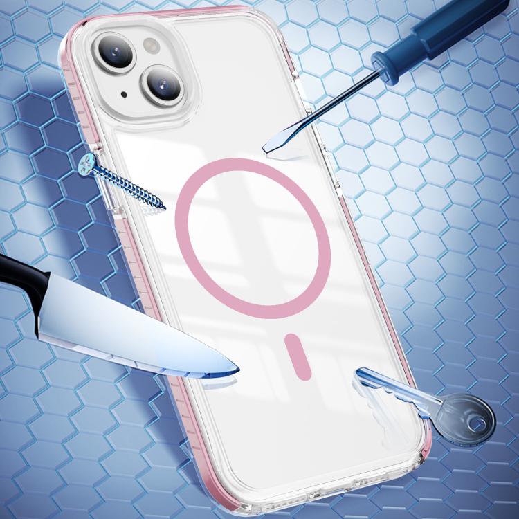 Crystal Shield Clear Magnetic Acrylic Hybrid TPU Phone Case, For iPhone 15 Plus, For iPhone 15, For iPhone 14 Plus, For iPhone 14 / 13, For iPhone 14 Pro, For iPhone 14 Pro Max