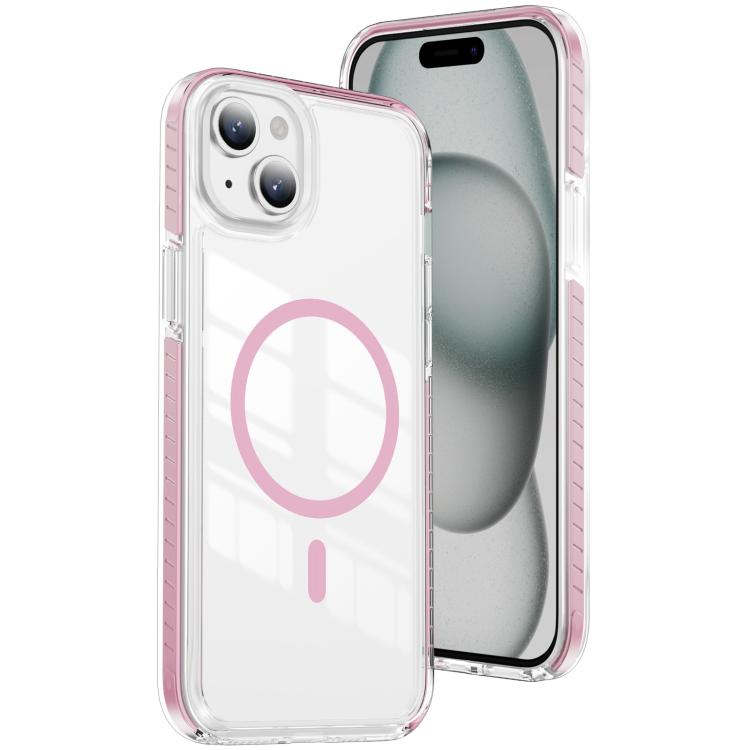 غطاء هاتف هجين من الأكريليك الشفاف مع درع كريستالي مغناطيسي وTPU، لجهاز iPhone 14 Plus، لجهاز iPhone 14 / 13، لجهاز iPhone 14 Pro، لجهاز iPhone 14 Pro Max، لجهاز iPhone 13 Pro Max، لجهاز iPhone 13 Pro