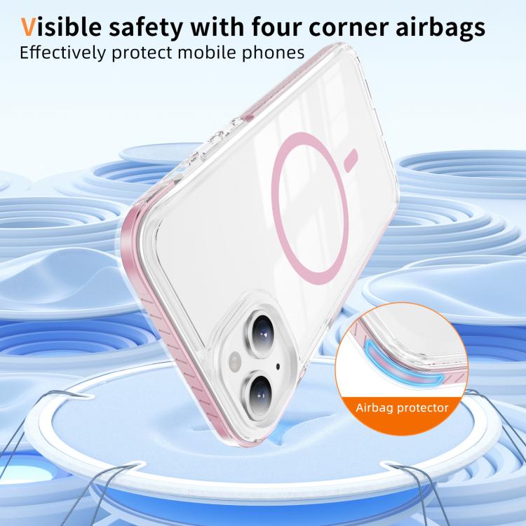 Crystal Shield Clear Magnetic Acrylic Hybrid TPU Phone Case, For iPhone 14 Plus, For iPhone 14 / 13, For iPhone 14 Pro, For iPhone 14 Pro Max, For iPhone 13 Pro Max, For iPhone 13 Pro