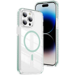 Crystal Shield Clear Magnetic Acrylic Hybrid TPU Phone Case, For iPhone 14 Plus, For iPhone 14 / 13, For iPhone 14 Pro, For iPhone 14 Pro Max, For iPhone 13 Pro Max, For iPhone 13 Pro
