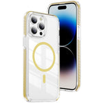 Crystal Shield Clear Magnetic Acrylic Hybrid TPU Phone Case, For iPhone 14 Plus, For iPhone 14 / 13, For iPhone 14 Pro, For iPhone 14 Pro Max, For iPhone 13 Pro Max, For iPhone 13 Pro