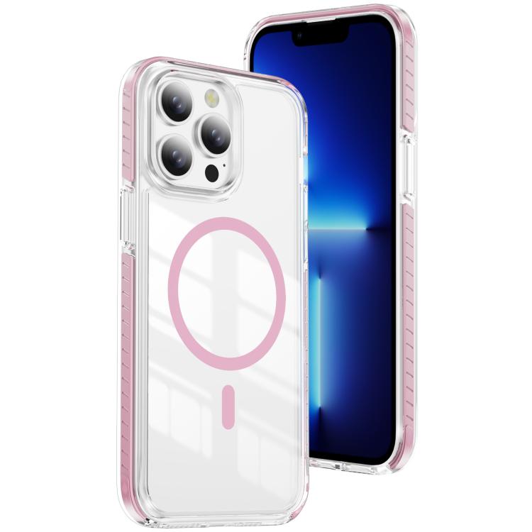 حافظة هاتف هجينة شفافة من الأكريليك مع درع كريستالي مغناطيسي TPU، لهاتف iPhone 12 / 12 Pro، لهاتف iPhone 12 Pro Max