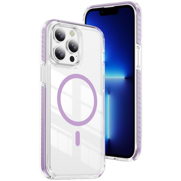 Crystal Shield Clear Magnetic Acrylic Hybrid TPU Phone Case, For iPhone 13 Pro Max, For iPhone 13 Pro, For iPhone 12 / 12 Pro, For iPhone 12 Pro Max