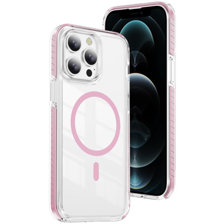 Crystal Shield Clear Magnetic Acrylic Hybrid TPU Phone Case, For iPhone 13 Pro Max, For iPhone 13 Pro, For iPhone 12 / 12 Pro, For iPhone 12 Pro Max