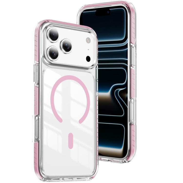 Crystal Shield Clear Magnetic Acrylic Hybrid TPU Phone Case, For iPhone 18 Pro, For iPhone 18 Pro Max, For iPhone 17 Pro Max, For iPhone 17 Pro, For iPhone 17