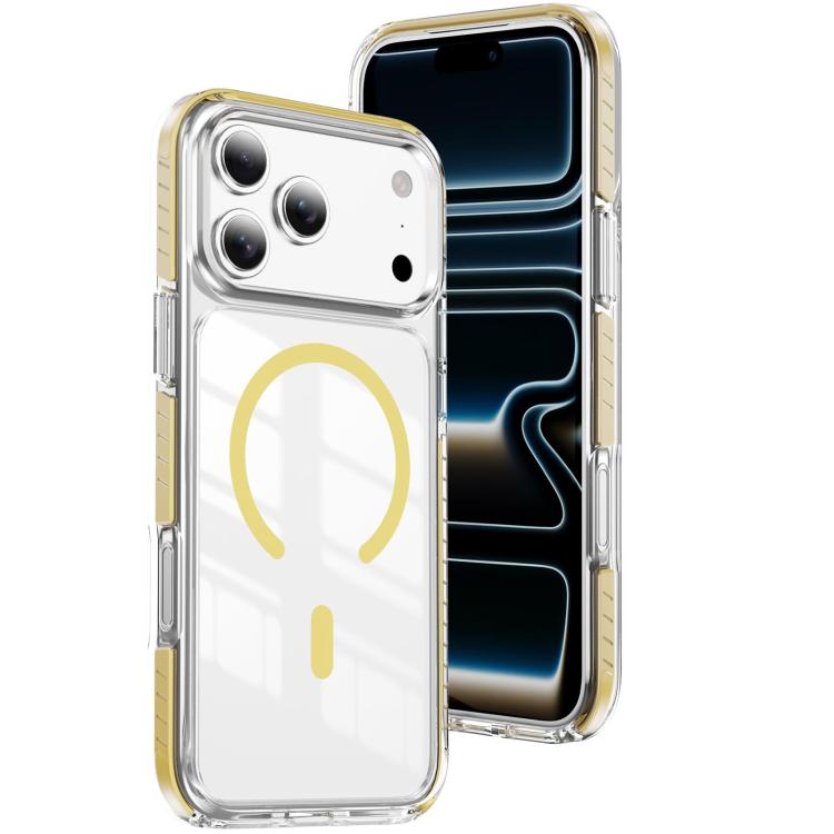 Crystal Shield Clear Magnetic Acrylic Hybrid TPU Phone Case, For iPhone 18 Pro, For iPhone 18 Pro Max, For iPhone 17 Pro Max, For iPhone 17 Pro, For iPhone 17, For iPhone Air