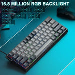 AULA WIN60HE Pro Edition 60 Keys RGB Wired Keyboard