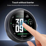 xDfind Tempered Film Integrated Oil Spraying PC Watch Protective Cover, For Google Pixel Watch 4 / 3 45mm, For Google Pixel Watch 4 / 3 / 2 / 1 41mm