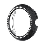 غطاء ساعة xDfind بتصميم ماسي مجوف صف واحد من PC، لساعات Google Pixel Watch 4 / 3 مقاس 45 مم، وللساعات 4 / 3 / 2 / 1 مقاس 41 مم