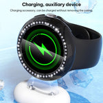 xDfind Single Row Diamond Hollow PC Watch Cover, For Google Pixel Watch 4 / Watch 3 45mm, For Google Pixel Watch 4 / 3 / 2 / 1 41mm