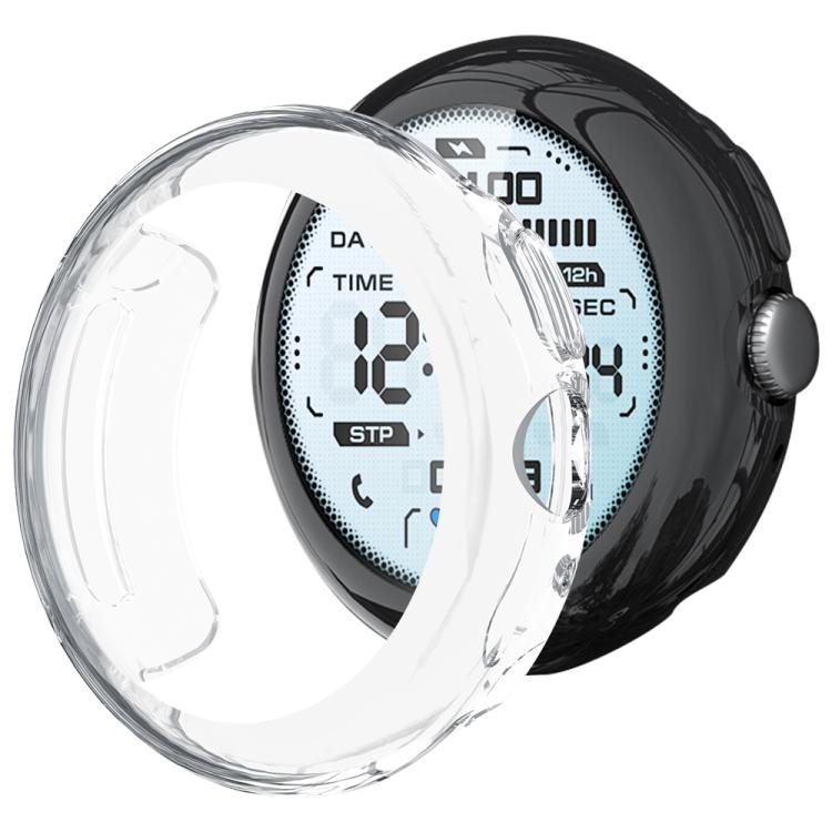 xDfind Tempered Film Integrated TPU Watch Cover, For Google Pixel Watch 4 / 3 45mm, For Google Pixel Watch 4 / 3 / 2 / 1 41mm