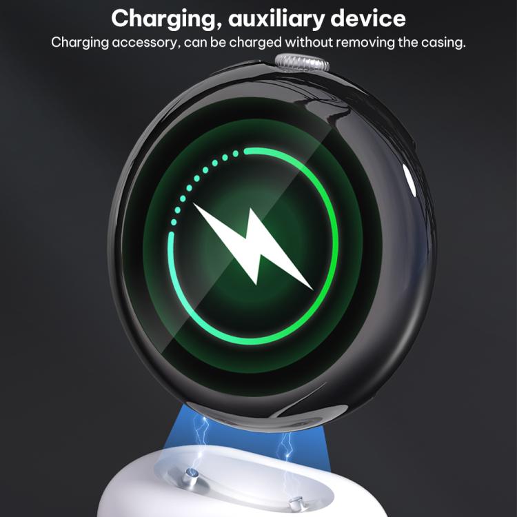 xDfind Tempered Film Integrated TPU Watch Cover, For Google Pixel Watch 4 / 3 45mm, For Google Pixel Watch 4 / 3 / 2 / 1 41mm