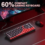 AULA WIN68HE MAX Version 68 Keys RGB Wired Keyboard, WIN68HE Red Wing Chun Magnetic Axis