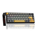 AULA WIN68HE MAX Version 68 Keys RGB Wired Keyboard, WIN68HE Dark+Light+Yellow Wing Chun Magnetic Axis
