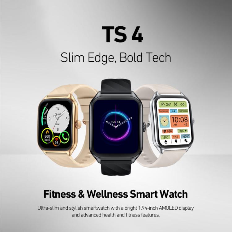 Zeblaze TS 4 1.94 inch AMOLED Screen IP68 Waterproof Sports Fitness Smart Watch