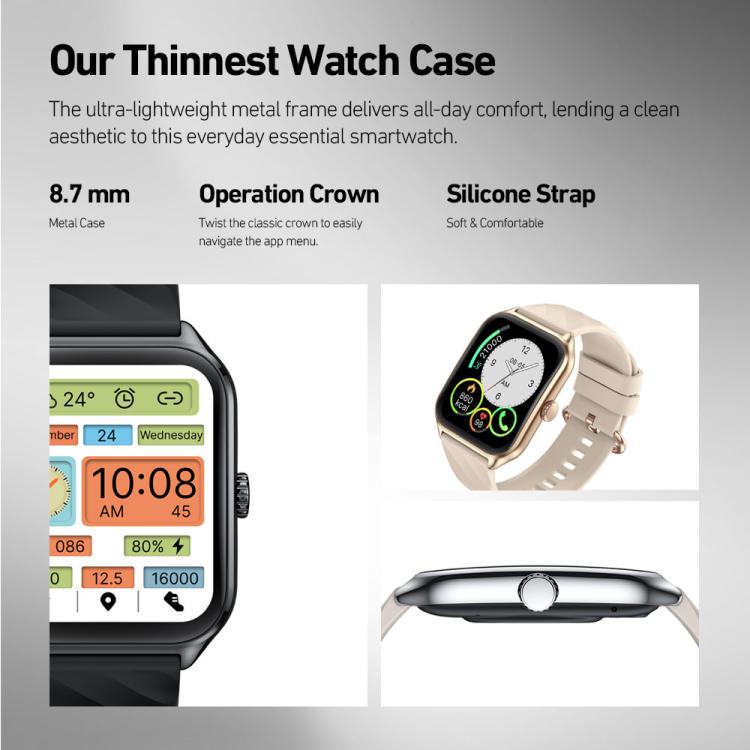 Zeblaze TS 4 1.94 inch AMOLED Screen IP68 Waterproof Sports Fitness Smart Watch