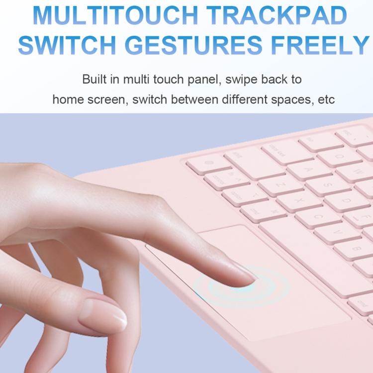Touch Pad Bluetooth Keyboard Leather Tablet Cover, For iPad 2025 / 2022, For iPad Air 13 2025 / 2024 / Pro 12.9 2022