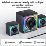 Yesido YSW41 40W 2.1 Channel System Colorful RGB Bluetooth Speaker Subwoofer, YSW41