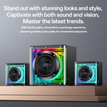 Yesido YSW41 40W 2.1 Channel System Colorful RGB Bluetooth Speaker Subwoofer, YSW41