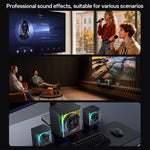 Yesido YSW41 40W 2.1 Channel System Colorful RGB Bluetooth Speaker Subwoofer, YSW41