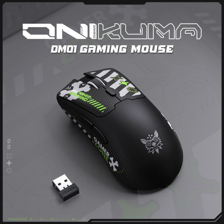 ONIKUMA DM01 12800DPI 2.4GHz + BT + Wired Tri-mode Gaming Mouse, DM01