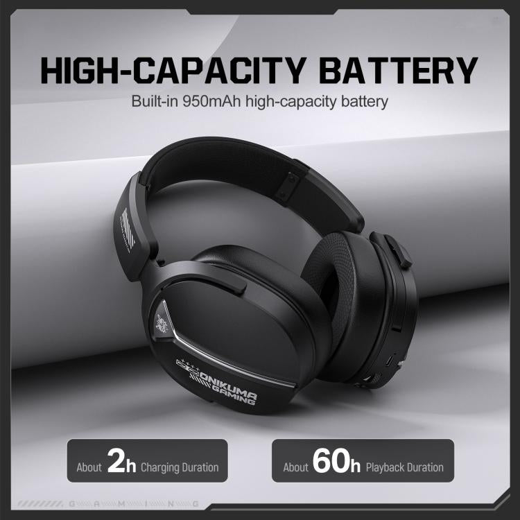 ONIKUMA GT887 Four-mode Bluetooth 2.4G Wired / Wireless Gaming Headset, GT887