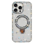 Rhinestone Glitter Kickstand Dual-side IMD Phone Case, For iPhone 15 Pro Max, For iPhone 15 Pro, For iPhone 15, For iPhone 14, For iPhone 14 Pro, For iPhone 14 Pro Max, For iPhone 13 Pro Max, For iPhone 13 Pro