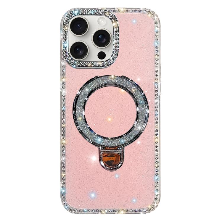 Rhinestone Glitter Kickstand Dual-side IMD Phone Case, For iPhone 15 Pro Max, For iPhone 15 Pro, For iPhone 15, For iPhone 14, For iPhone 14 Pro, For iPhone 14 Pro Max, For iPhone 13 Pro Max, For iPhone 13 Pro