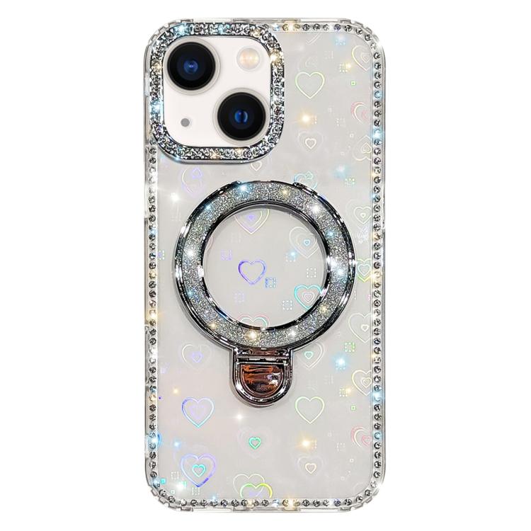 Rhinestone Glitter Kickstand Dual-side IMD Phone Case, For iPhone 15 Pro Max, For iPhone 15 Pro, For iPhone 15, For iPhone 14, For iPhone 14 Pro, For iPhone 14 Pro Max, For iPhone 13 Pro Max, For iPhone 13 Pro