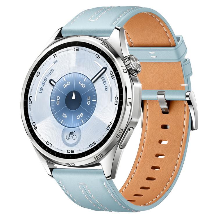 xDfind Composite Cowhide Texture Vegan Leather Watch Band, 18mm For Huawei Watch GT 6 41mm, 20mm, 22mm
