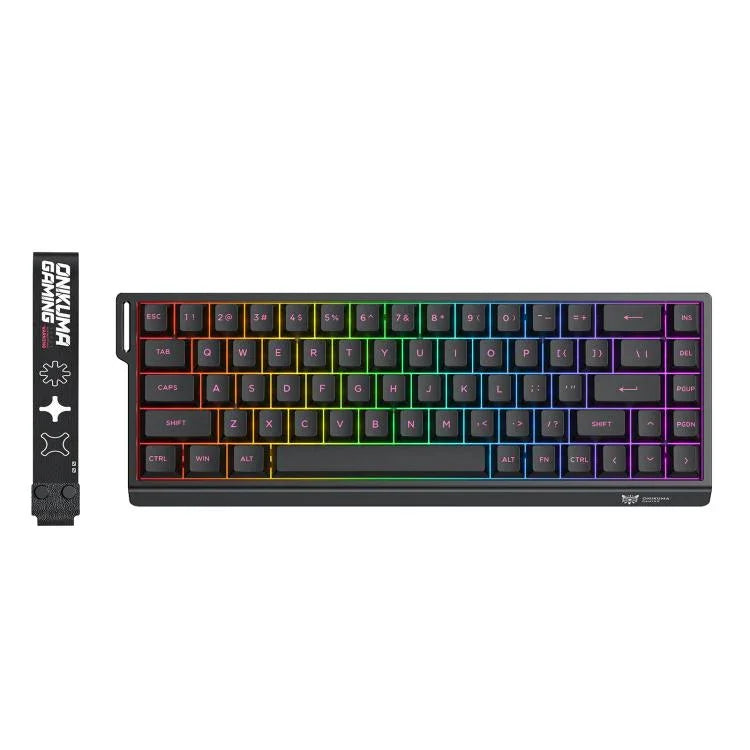 ONIKUMA MT603 68 Keys RGB Tri-mode Magnetic Switch Gaming Keyboard, MT603