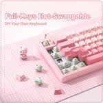 ONIKUMA MT707 82 Keys RGB Tri-mode Mechanical Gaming Keyboard